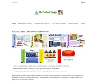 Giftofnaturalproducts.com(Bioproduct Center Inc) Screenshot