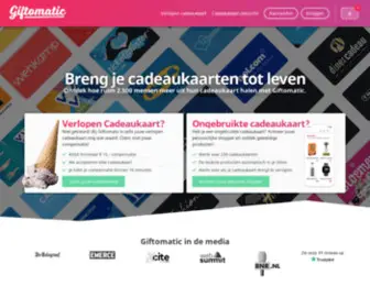 Giftomatic.io(The fun is in the giving) Screenshot