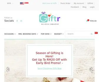 Giftr.my(Giftr is Malaysia's leading online marketplace for gifts) Screenshot