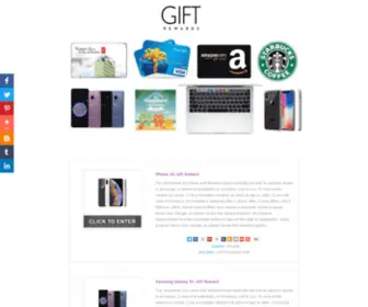 Giftrewards.ca(Gift Rewards) Screenshot