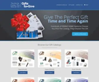 Gifts-TO-Give.com(Gifts To Give) Screenshot