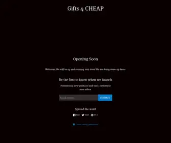 Gifts4Cheap.com(Gifts4Cheap) Screenshot