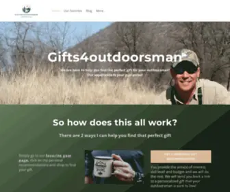 Gifts4Outdoorsman.com(GIFTSFOROUTDOORSMAN) Screenshot