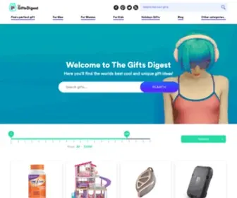 Giftsdigest.com(Selecting the best gift) Screenshot