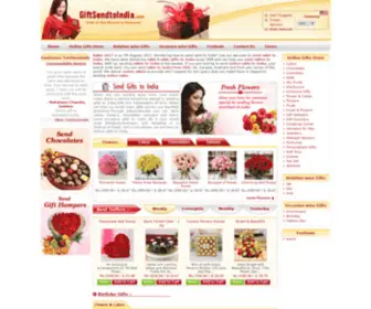 Giftsendtoindia.com(Send gifts to India) Screenshot