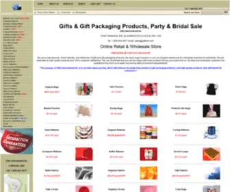 Giftsintl-US.com(Gifts International Inc) Screenshot