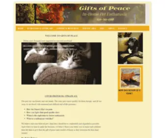 Giftsofpeacehomepeteuthanasia.com(giftsofpeacehomepeteuthanasia) Screenshot