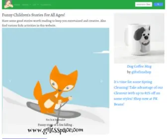 Giftsspace.com(Children's Stories For All Ages) Screenshot