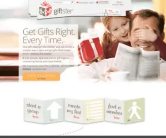 Giftster.com(Giftster Group Wish List Maker Birthdays) Screenshot