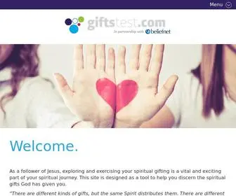 Giftstest.com(Spiritual Gifts Test) Screenshot