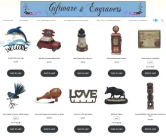 Giftwareengravers.co.nz(Giftware & Engravers) Screenshot