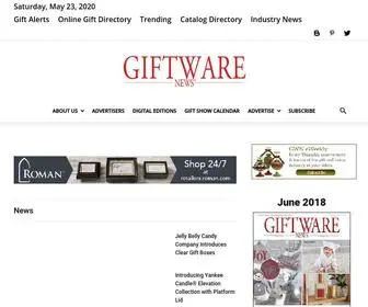 Giftwarenews.com(Giftware News) Screenshot