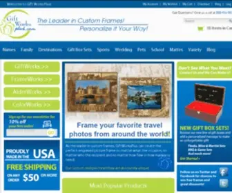 Giftworksplus.com(Custom Frames) Screenshot