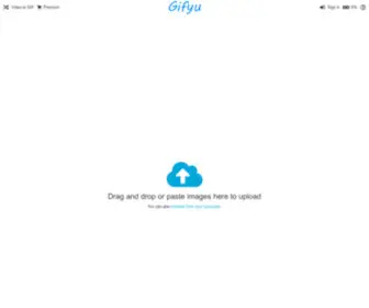 Gifyu.com(Upload) Screenshot