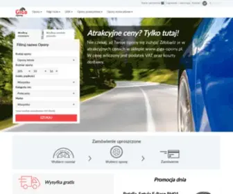 Giga-Opony.pl(Całoroczne) Screenshot