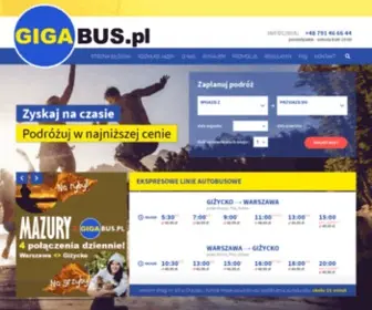 Gigabus.pl(Strona Główna) Screenshot