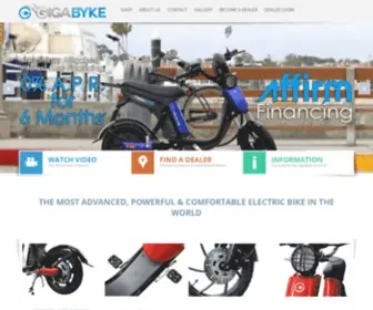 Gigabyke.com Screenshot