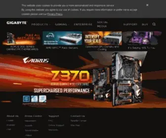 Gigabyte.co.nz(GIGABYTE New Zealand) Screenshot