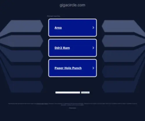 Gigacircle.com(創作分享平台) Screenshot