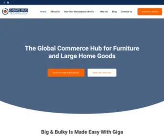 Gigacloudtech.com(Giga Cloud Logistics powers a global logistics system and intricate warehouse network) Screenshot