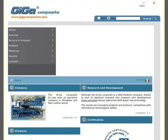 Gigacomposite.com(Gi.Ga Composite) Screenshot