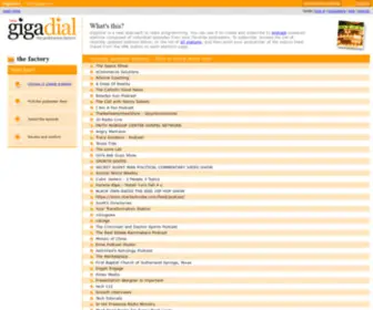 Gigadial.com(Public dial on GigaDial) Screenshot