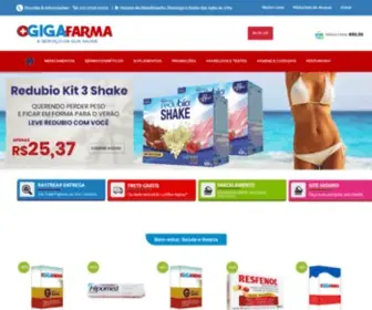 Gigafarma.com.br(Medicamentos) Screenshot