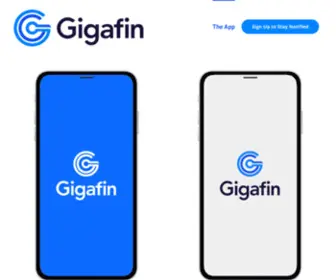 Gigafin.com(App for the Gig Econcomy) Screenshot