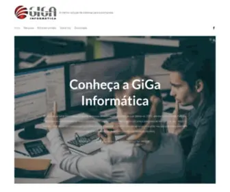 Gigainformatica.com.br(Desenvolvimento de sistemas) Screenshot