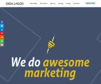 Gigalagos.com(Digital Marketing Nigeria) Screenshot