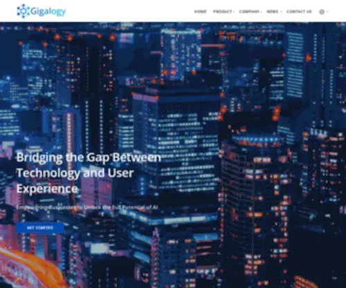 Gigalogy.com(Transforming technology into better experience) Screenshot