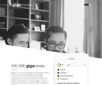 Gigamediagroup.com(Giga Media Group) Screenshot