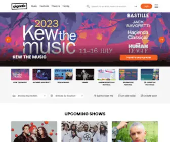 Gigantic.com(Buy Concert) Screenshot