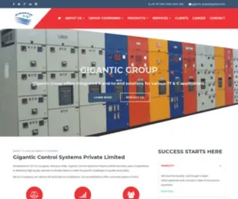 GiganticGroup.in(Gigantic Control Systems Pvt Ltd) Screenshot