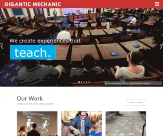 Giganticmechanic.com(Gigantic Mechanic) Screenshot