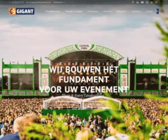 Gigantstage.com(Gigant International) Screenshot