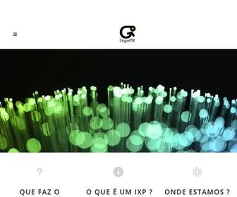 Gigapix.pt(Gigabit Portuguese Internet eXchange) Screenshot