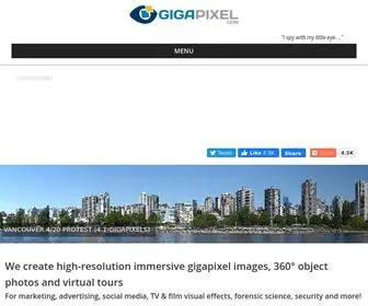 Gigapixel.com(Vancouver Gigapixel Panorama Photography) Screenshot