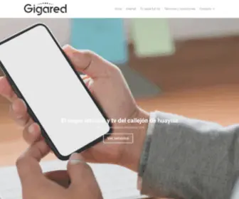 Gigared.pe(Internet y TV por fibra óptica) Screenshot
