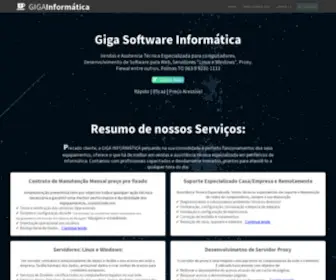 Gigasof.com.br(CaféContol) Screenshot