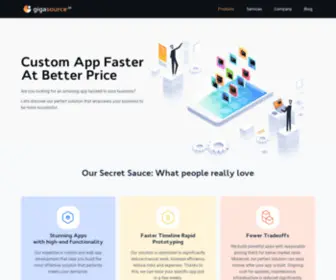 Gigasource.io(Gigasource) Screenshot