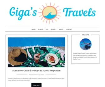 Gigastravels.com(Giga's Travels) Screenshot