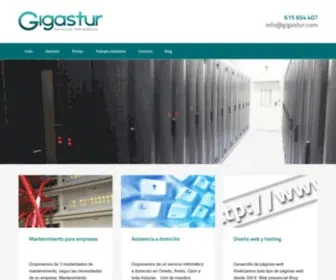 Gigastur.es(Servicios informaticos) Screenshot