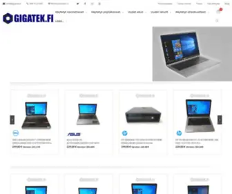 Gigatek.fi(Etusivu) Screenshot