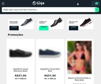 Gigavarejo.com.br(Loja online de Giga Varejo) Screenshot