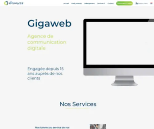 Gigaweb.be(Agence de création site internet) Screenshot