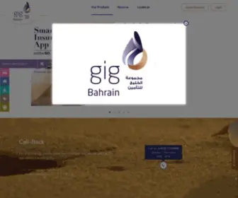 Gigbh.com(GIG Bahrain) Screenshot