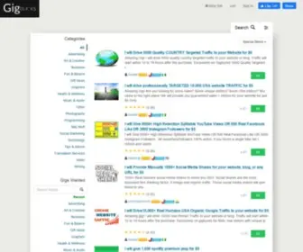 Gigbucks.com(Microworkers) Screenshot