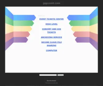 Gigcount.com(gigcount) Screenshot
