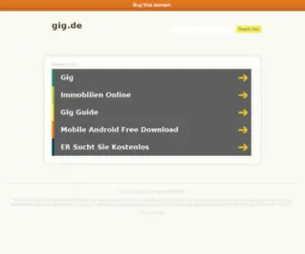 Gig.de(gig) Screenshot